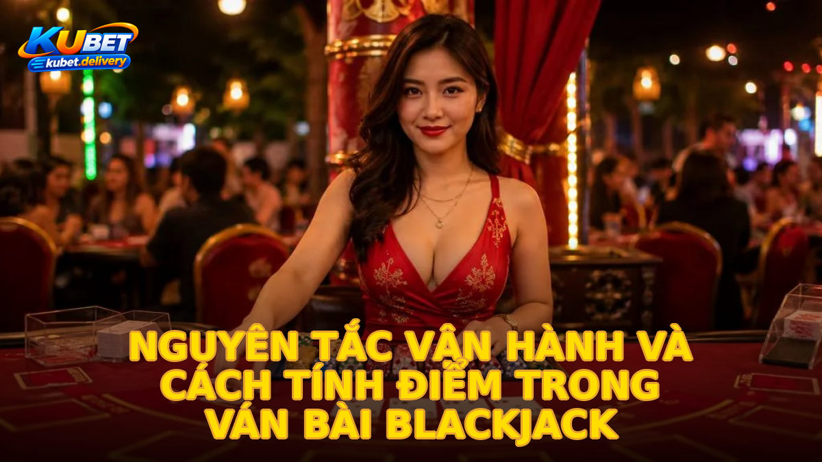 Nguyên tắc vận hành và cách tính điểm trong ván bài Blackjack