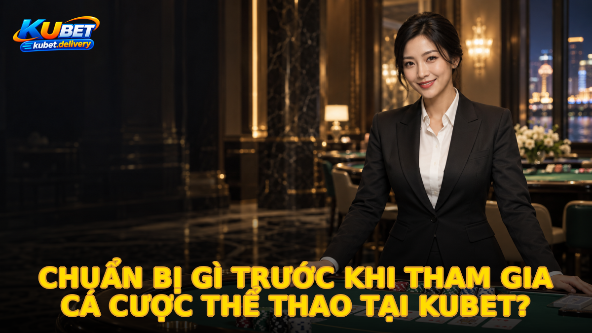 Chuẩn bị gì trước khi tham gia cá cược thể thao tại KUBET?